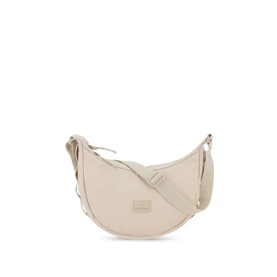 Imagen de Johnny Urban Bolso Bandolera Mujer Hombres Beige Kaia Small Puffer Moon Bag Riñonera de Media Luna Correa Ajustable Repelente al agua