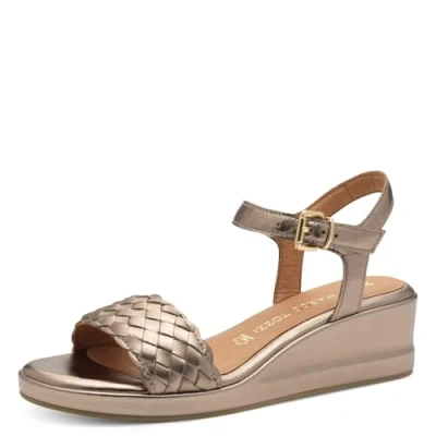 Imagen de Marco Tozzi Sandalias de cuña, Mujer, Talla: 40, Rose metallic Zapatos