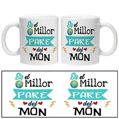 Imagen de Taza &quot;Ets el millor pare del món&quot;