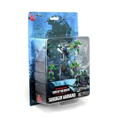 Imagen de (Sahuagin) D &amp; Icons of the Realms: Sahuagin Warband WizKids Miniatures