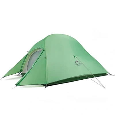Imagen de Naturehike Cloud Up 2 Tienda de Campaña Personas 3 4 Temporada Mochila Ligera(Actualizar Verde 210T)