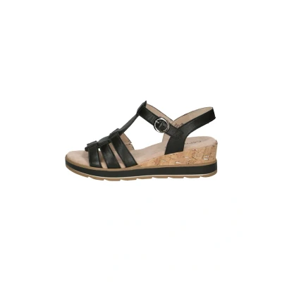 Imagen de Caprice MIT Memotion Sandalias con plataforma, Mujer, Talla: 36, Black nappa Zapatos