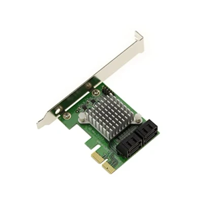 Imagen de Kalea INFORMATIQUE Tarjeta PCI Express PCIe x2 con 4 Puertos SATA. Chipset Marvell 88SE9230 Hardware Raid 0 1 10