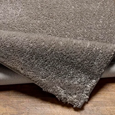Imagen de Surya Shaggy Rug Alfombra Salon Grande Habitacion, Dormitorio Pelo Largo Berber Abstracta, Grueso y Esponjoso de 160x213cm, Gris Oscuro