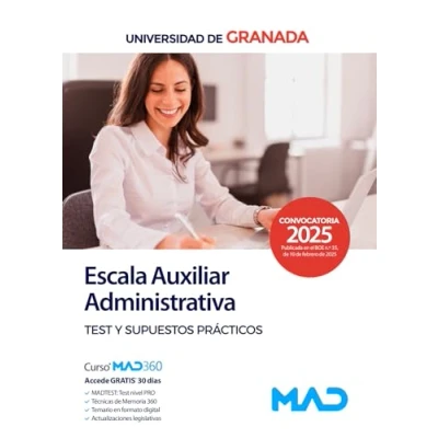 Imagen de Escala Auxiliar Administrativa. Test Y Supuestos Prácticos