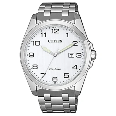 Imagen de Citizen Reloj Analógico para Hombres de Cuarzo con Correa en Acero Inoxidable BM7108 81A