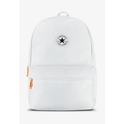 Imagen de Converse Chuck Patch Backpack Unisex Mochila para niños, Talla: One Size, White