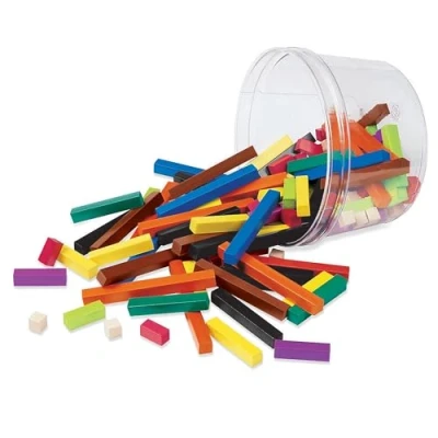 Imagen de Learning Resources Set para Grupos pequeños de regletas Cuisenaire plástico (Set 155)