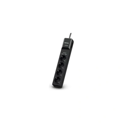 Imagen de Regleta Enchufes 4 Tomas con Interruptor Cyberpower P0420SUD0 DE (1,8 m)