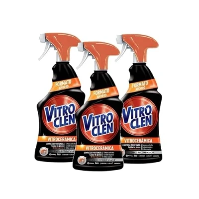Imagen de Vitroclen Spray limpiador para vitrocerámicas, pack de 3 unidades 450 ml