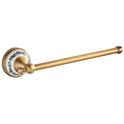 Imagen de Toallero de Mano para baño, latón Bronce Antiguo, Resistente al óxido, montado en la Pared, toallero, Accesorios diseño Porcelana