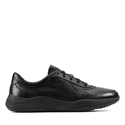 Imagen de Clarks Sift Speed, Zapatillas Hombre, Black Leather, 42 EU