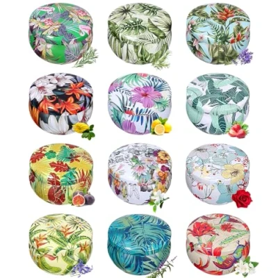 Imagen de PERMUST juego de velas perfumadas, 12 perfumadas 2,5 onzas, 100 % cera soja natural, set regalo para mujeres Navidad, cumpleaños, día la madre, San Valentín