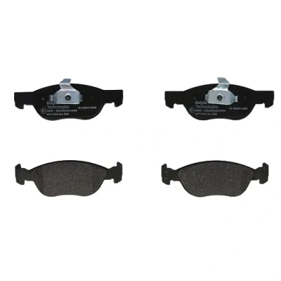 Imagen de DELPHI LP1734 Juego de pastillas freno no preparado para indicador desgaste Chapa antichirridos sin accesorios FIAT: Punto II Hatchback