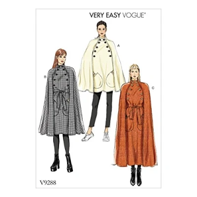 Imagen de Vogue Patterns Cabo y cinturón de señoritas, Tela, Multicolor, 15.00 x 0.5 22.00 cm