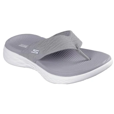 Imagen de Skechers ON THE GO 600 SUNNY, Chanclas para Mujer, Gray Textile, 42 EU