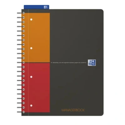 Imagen de Oxford Managerbook International Cuaderno, A rayas , A4, 80 hojas