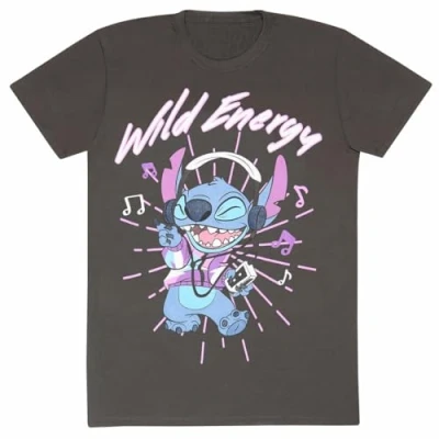 Imagen de Camiseta De Manga Corta Stitch Wild Energy Grafito S