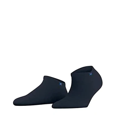 Imagen de Burlington Soho Vibes W SN algodón corte unicolor 1 par, Calcetines cortos Mujer, Azul (Marine 6120) nuevo ecológico, 36 41