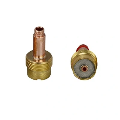 Imagen de RIVERWELD TIG Cuerpos de boquilla lente gas gran diámetro 995795 3,2mm SR WP 17 18 26 Antorcha 2pk