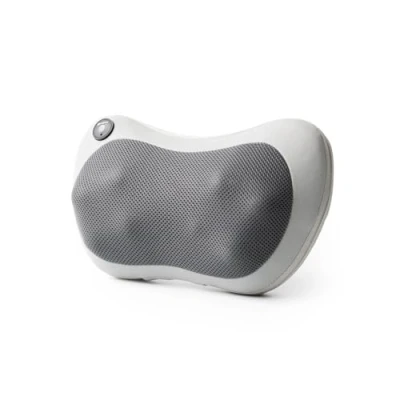 Imagen de InnovaGoods® masajeador cervical y espalda 2 cabezal de masaje ergonómicos rotativos, cuello hombros con función calor infrarrojo ideal para combatir el estrés cansancio.