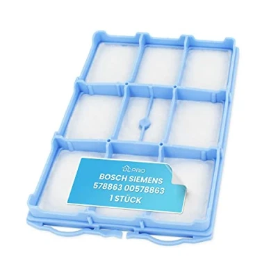 Imagen de DL pro Filtro de protección del motor para Bosch Siemens 578863 00578863 VZ01MSF aspiradora BBS BGL BSA BSC BSD BSF BSG VS0 VS3 VS4 VS5 VS6