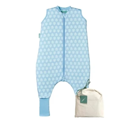 Imagen de molis&amp;co Pijama manta con calcetines antideslizantes 1.0 TOG 60 cm (6 meses) Ideal para primavera y otoño 100% algodón (OEKO TEX 100) Lotus