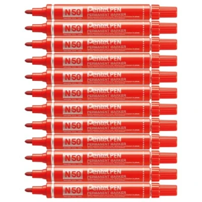 Imagen de Pentel Maxiflo NLF50 1.5 3 mm Marcador (Negro), 1 unidad