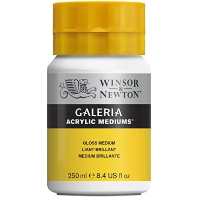 Imagen de Winsor &amp; Newton Galeria Aditivo para pintura acrílica Medium brillante frasco de 250ml