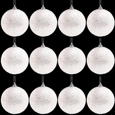 Imagen de Toyland® Paquete de Bolas árbol Navidad Brillantes 16 a 9 cm: Adornos navideños Tradicionales