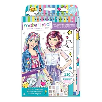 Imagen de Make It Real 3203 Digital Dream Fashion Design Sketchbook