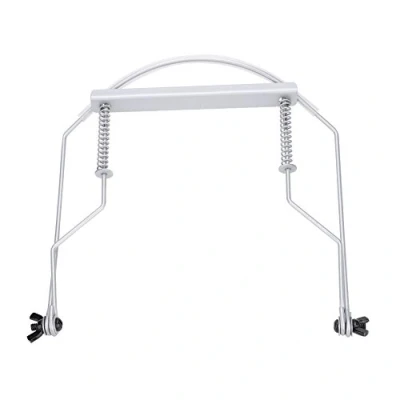 Imagen de Soporte para Armónica, Metal 10 Agujeros Manos Libres Holder Stand Ajustable Estante Support Armónica