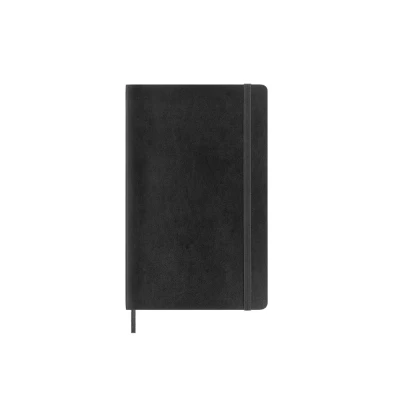 Imagen de Moleskine Cuaderno Large Cuadros Tapa Blanda Negro