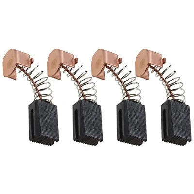 Imagen de the Lord of Tools 2 pares de cepillos carbono para amoladora angular con corte automático compatibles Black &amp; Decker G720 B3 G720K GR750K PF600 herramienta eléctrica 5 x 8 12