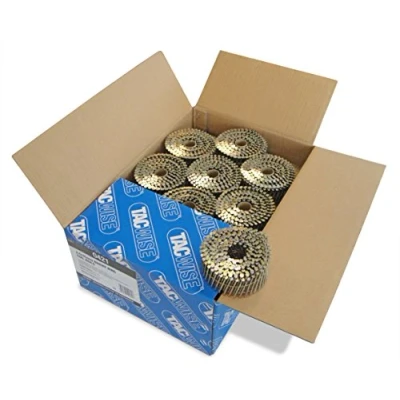 Imagen de Tacwise 0421 Bobina Plana de Clavos Anillados 2.5/45mm, Metalizado, 2.5/45 mm, Set 9000 Piezas