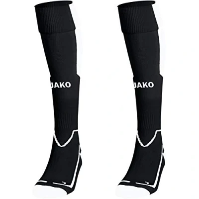 Imagen de JAKO Calcetines Unisex Lazio, adulto, calcetas, 3866, negro/blanco, 3 (35 38)