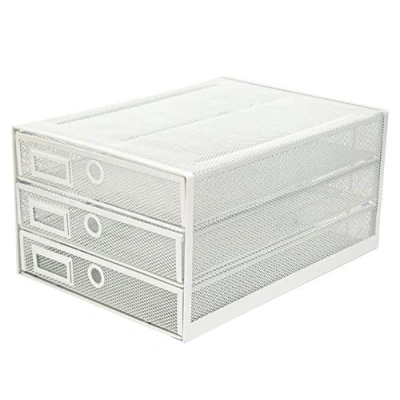Imagen de Exerz Cajón archivador de Oficina/Clasificador Papel con 3 Cajones/Cajonera para archivadores/Organizador el Escritorio
