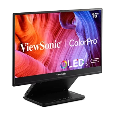 Imagen de ViewSonic VP Series VP16 OLED Computer Monitor 40.6 cm (16&quot;) 1920 x, W128249673 (Monitor (16) x 1080 Pixels Full HD Touchscreen Black)