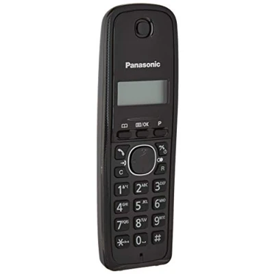 Imagen de Panasonic KX TG1611 Teléfono ( DECT, 50 entradas, Identificador de Llamadas, Versión Importada) Color Negro [Versión Importada]