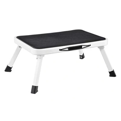 Imagen de Spetebo Taburete plegable de metal, soporta hasta 150 kg