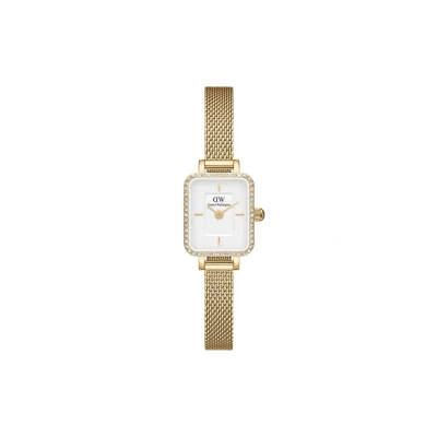 Imagen de Daniel Wellington Quadro MINI Lumine Bezel Reloj, Mujer, Talla: One Size, Gold