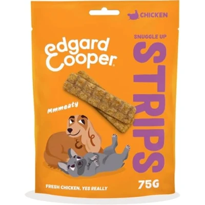 Imagen de Edgard Cooper Premios para Perros, (Pollo, 1 x 30g), Barrita Aventuras, Sin Cereales, Carne Fresca, Llena de aminoácidos Esenciales un estómago Sano