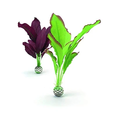 Imagen de biOrb Juego de plantas seda color verde y lila en tamaño M