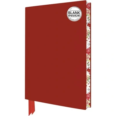Imagen de Red Blank Artisan Notebook (Flame Tree Journals) (Blank Notebooks)
