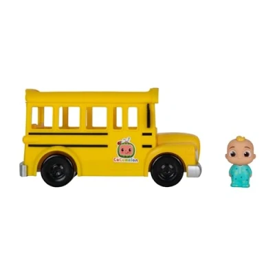 Imagen de CoComelon CMW0031 Figura de autobús con Sonido y JJ para niños a Partir 2 años (Voz en inglés)