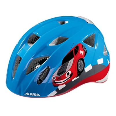 Imagen de Alpina Ximo Flash Casco de Bicicleta, Unisex Niños, Red Car, 47 51 cm