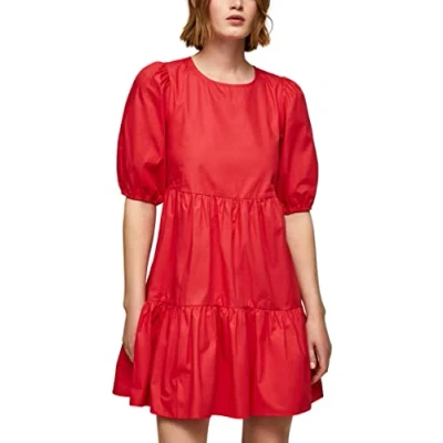 Imagen de Pepe Jeans Bella, Vestido Mujer, Rojo (Studio Red), M