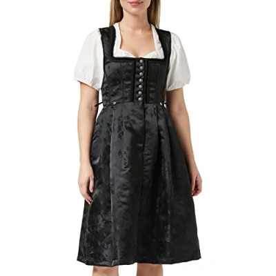 Imagen de Stockerpoint Dirndl Odette Vestido para ocasión Especial, Negro, 46 Mujer