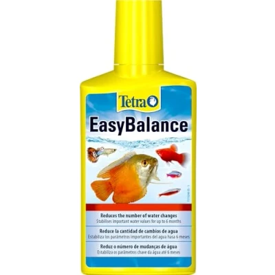 Imagen de Tetra EasyBalance Estabiliza valores importantes del agua hasta seis meses, lo que permite atrasar el siguiente cambio de agua, 250 ml (Paquete 1)
