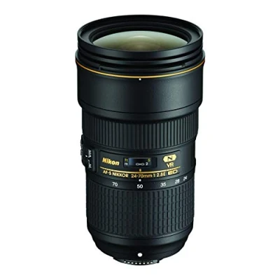 Imagen de Nikon AF S NIKKOR 24 70mm f/2.8E ED VR Objetivo (SLR, 20/16, Automático/Manual, 70 mm, F, SLR)